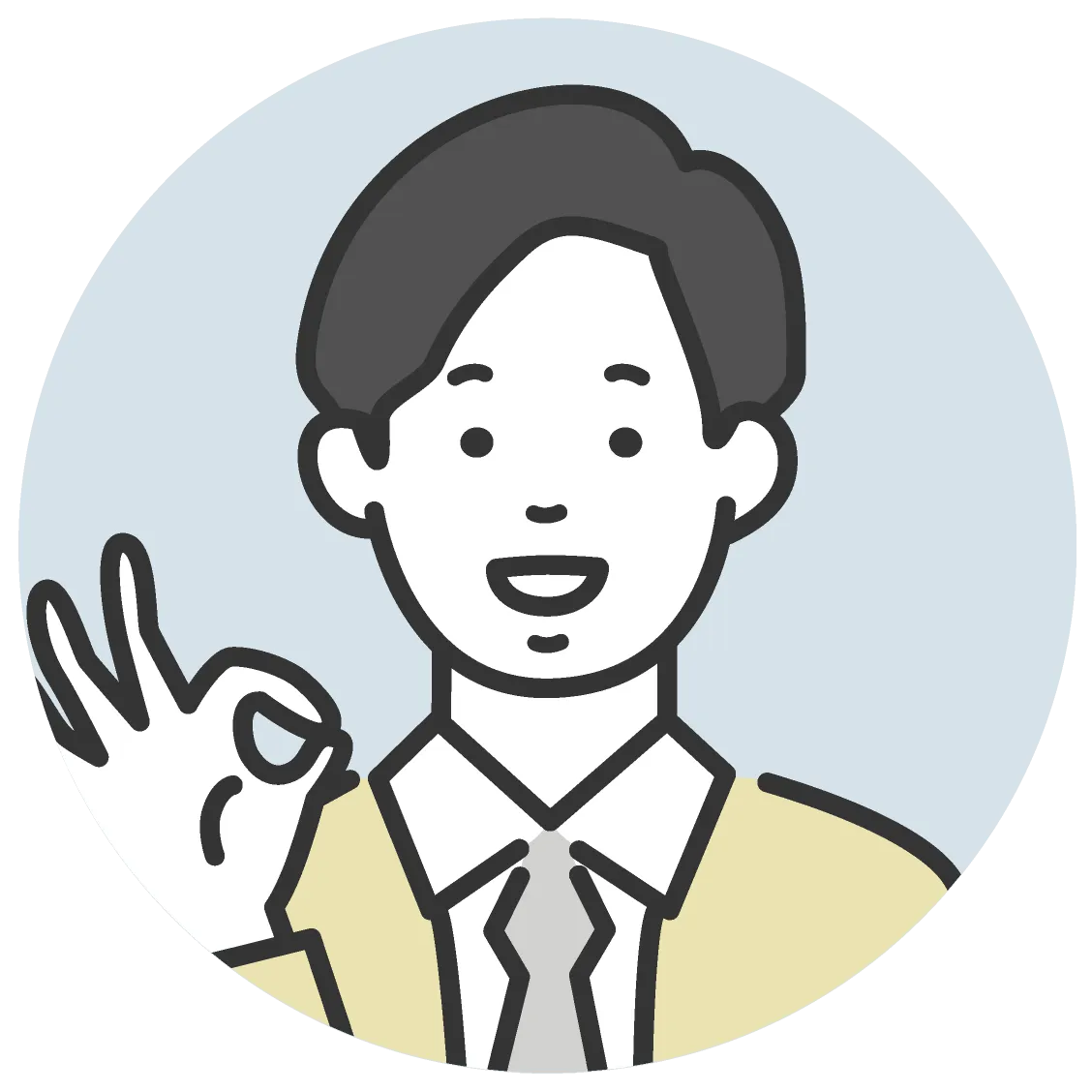 男性のアイコン